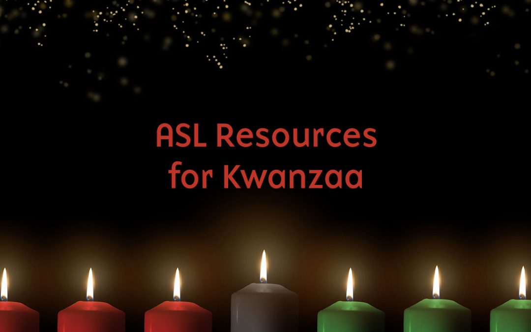 Recursos de ASL para Kwanzaa